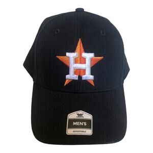 Fan Favorite NWT MLB Houston Astros Men’s Black Adjustable Cap